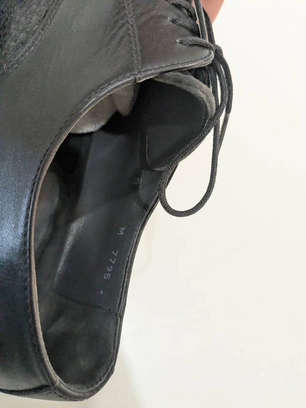 Black Leather Mixed Texture Cap Toe Derby Dress Shoes Men's Vibram Soles Grained